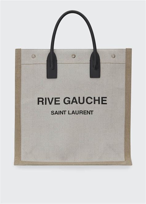 ysl rive gauche tote size comparison|ysl tote shopper.